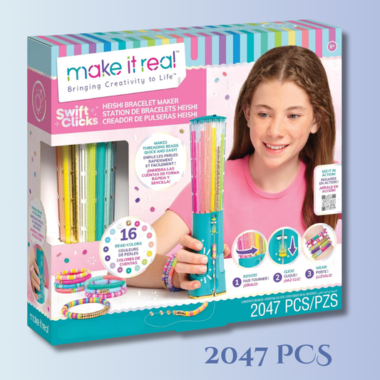 HeiShield Ultimate DIY Bracelet Maker Kit – 2047 Pieces